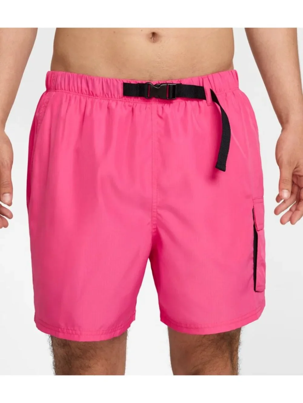 Nike Explore Belted Packable Quick Dry Swim Trunks NESSB521 Men's‎ M NEW w/ TAGS